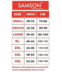 Samson Orthotics Contoured Lumbo Sacral Support (LS-0401) - Image 4