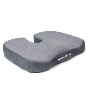 SAMSON Tailbone Coccyx Memory Foam Soft Seat Cushion for Sciatica, Tailbone, Coccyx