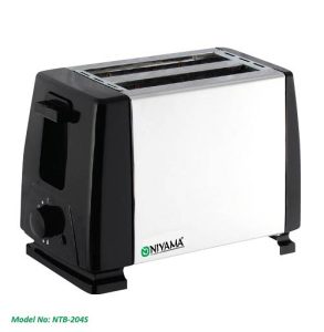 Product Description FEATURES 2 Slices Toaster With Wide Slots Fits For All Kinds Of Bread Metal Painting Housing Mid Circle With Cancel Function Screw-Down Crumb Tray Optional Automatic Pop Up & Shut Off Variable Electronic Browning Control 6 Level Toast Control