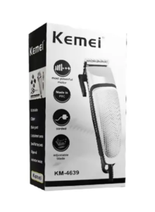 Kemei Corded Electric Hair Clipper and Trimmer - KM-4639