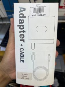 Mi Adapter Cable 67W Indian